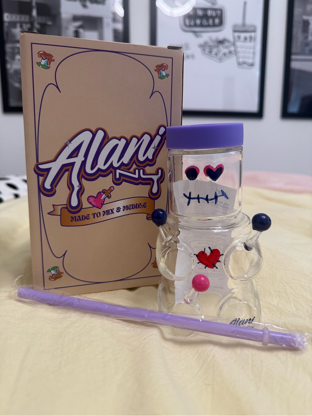 Alani Nu Hexie Glass Cup Limited Edition